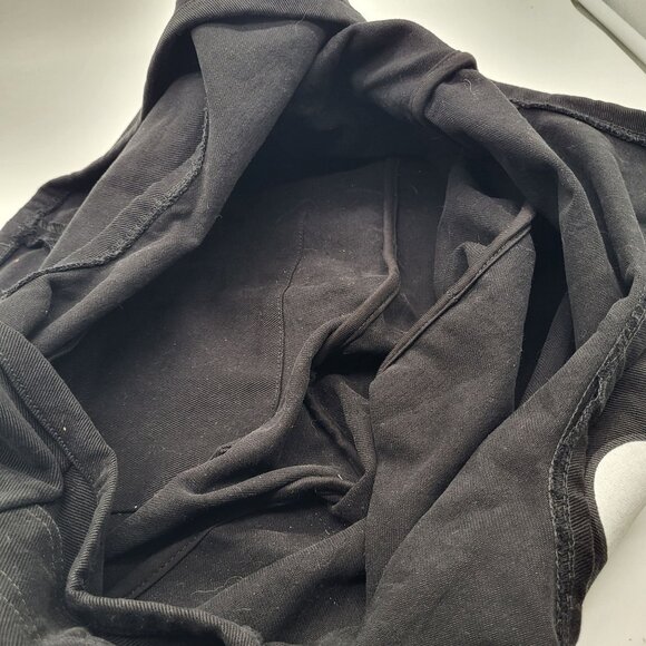 Lauren Moshi Beverly Hills Canvas Tote Bag Lips Eyes Red Black - Picture 11 of 14